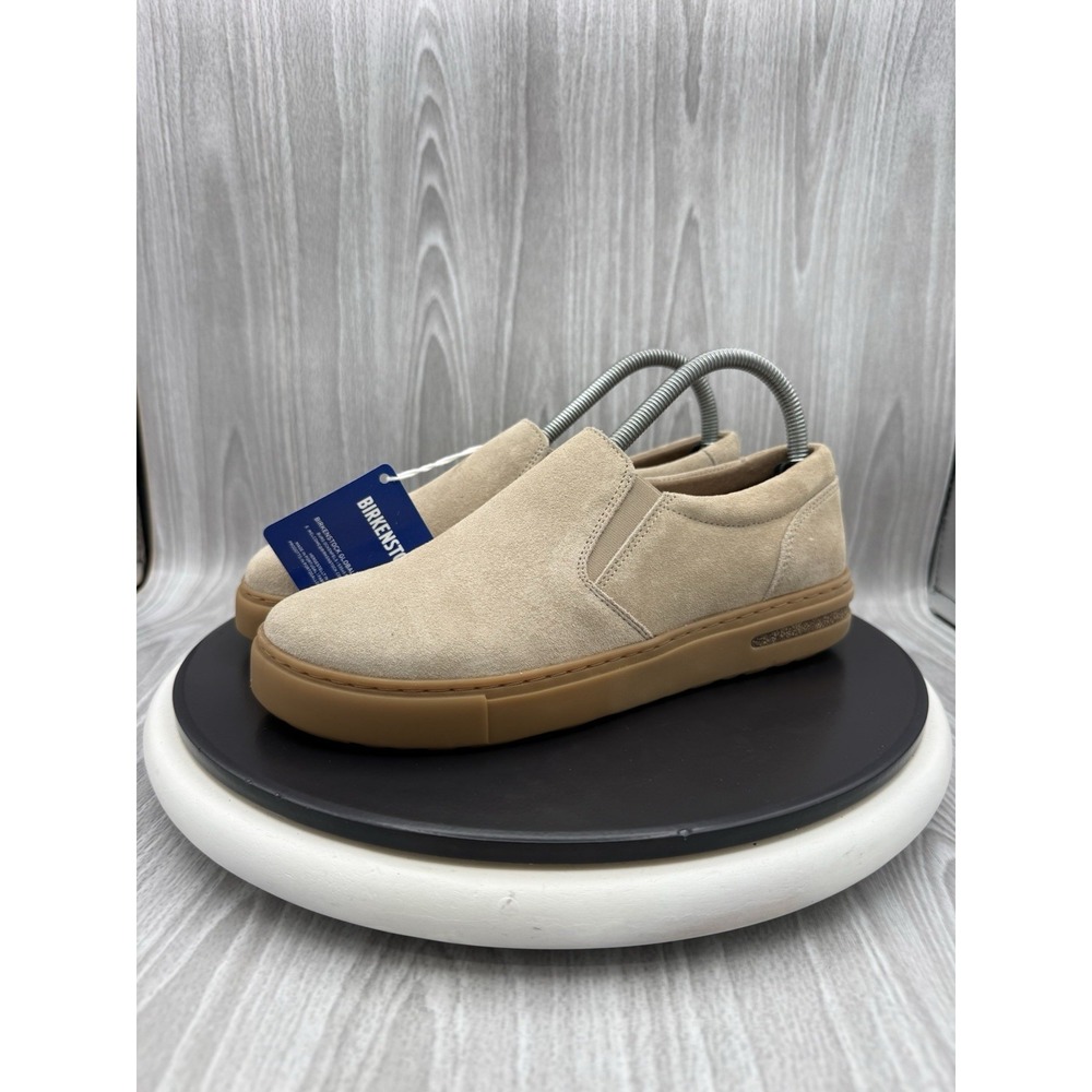 Birkenstock Oswego Womens US 7 EU 38 Narrow Brown Suede Slip On Comfort Shoes